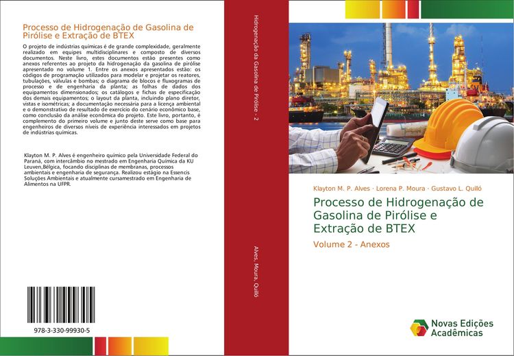 Produktbild: Processo de Hidrogena&ccedil;&atilde;o de Gasolina de Pir&oacute;lise e Extra&ccedil;&atilde;o de BTEX