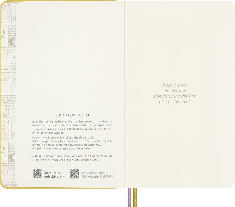 Produktbild: Moleskine Peanuts Patty Notizb. lim. A. Ag Geb Orange m. Box