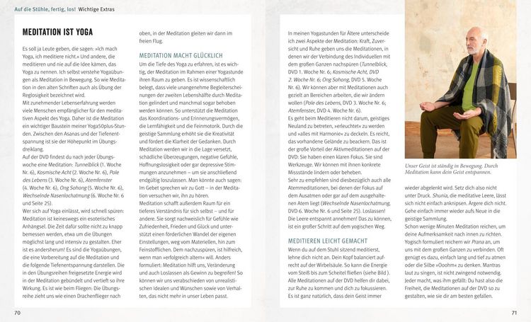 Produktbild: Yoga f&uuml;r Sp&auml;teinsteiger (mit DVD)