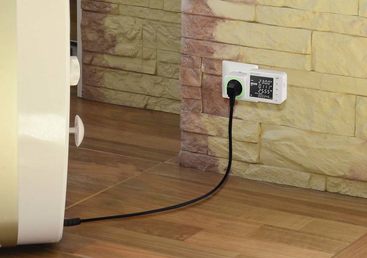 Produktbild: VOLTCRAFT SEM5000 FR Energiekosten-Messger&auml;t Kostenprognose, Alarmfunktion, Stromtarif einstellbar, Datenloggerfunktion