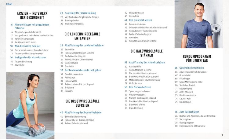Faszientraining für Rücken und Nacken (mit DVD)