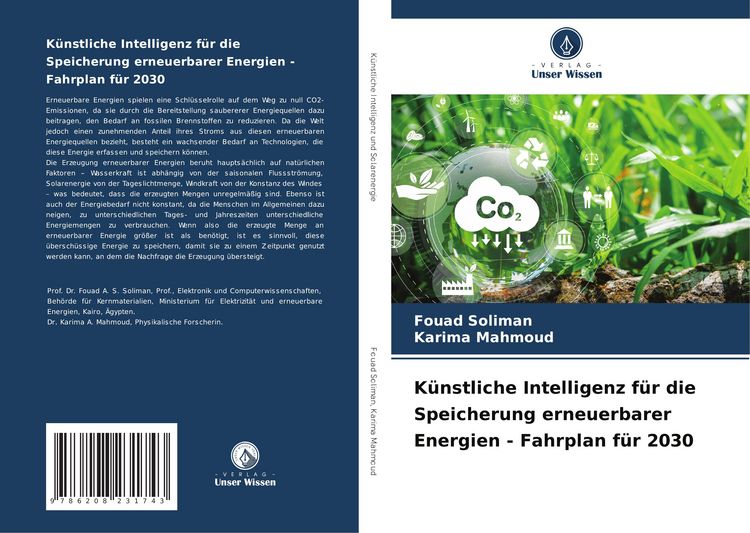 Produktbild: K&uuml;nstliche Intelligenz f&uuml;r die Speicherung erneuerbarer Energien - Fahrplan f&uuml;r 2030