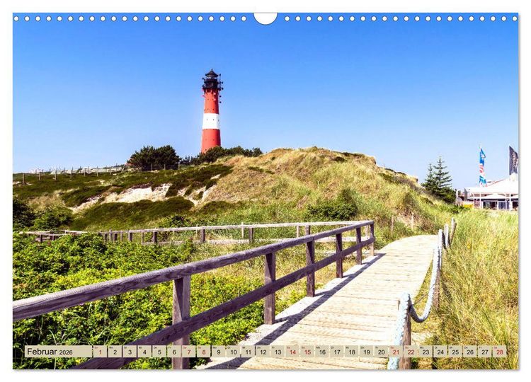 Produktbild: SYLT D&uuml;nenwege (Wandkalender 2026 DIN A3 quer), CALVENDO Monatskalender