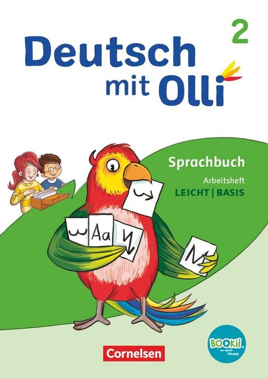 Produktbild: Deutsch mit Olli 2. Schuljahr. Arbeitsheft Leicht / Basis