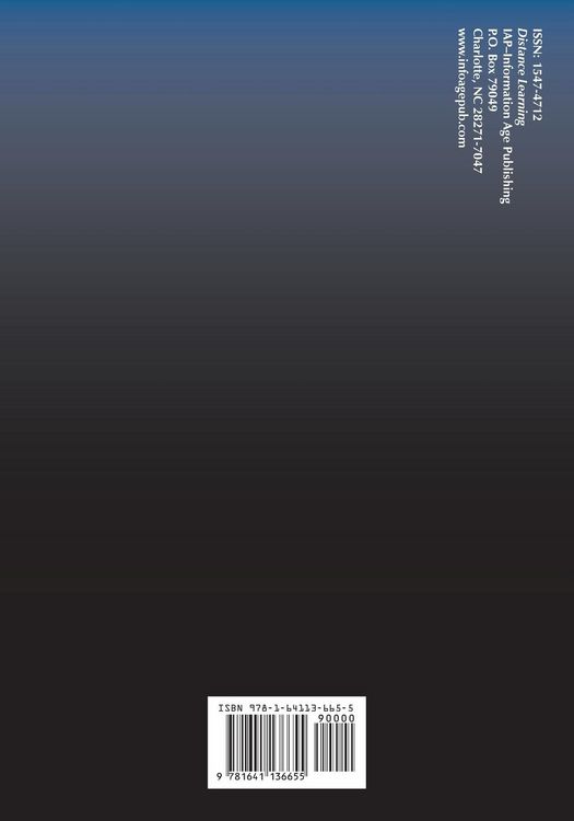 Produktbild: Distance Learning Vol 15 Issue 4