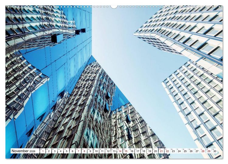 Produktbild: Impressionen moderner Baukunst (hochwertiger Premium Wandkalender 2026 DIN A2 quer), Kunstdruck in Hochglanz