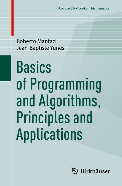 Produktbild: Basics of Programming and Algorithms, Principles and Applications