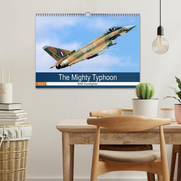 Produktbild: The Mighty Eurofighter Typhoon (Wall Calendar 2027 DIN A3 landscape), CALVENDO 12 Month Wall Calendar