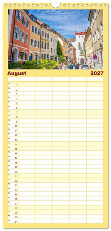 Produktbild: Familienplaner 2027 - Bautzen - Sorbisches Zentrum in der Oberlausitz mit 5 Spalten (Wandkalender, 21 x 45 cm) CALVENDO