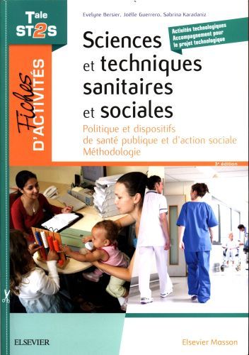 Produktbild: Fiches d'activit&eacute;s sciences et techniques sanitaires et sociales