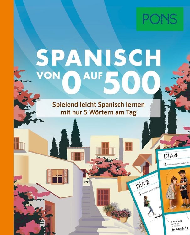 Produktbild: PONS Spanisch von 0 auf 500