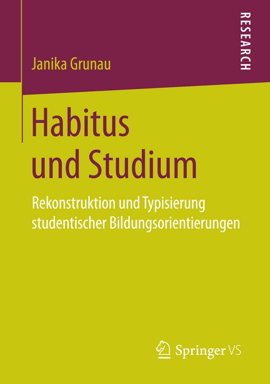 Produktbild: Habitus und Studium