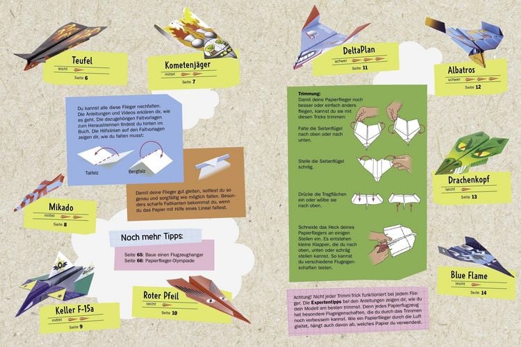Produktbild: Papierflieger