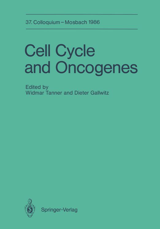 Produktbild: Cell Cycle and Oncogenes