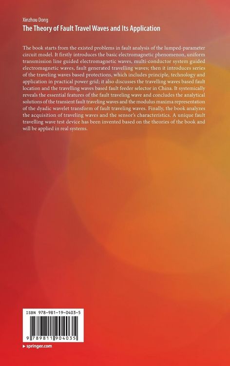 Produktbild: The Theory of Fault Travel Waves and Its Application