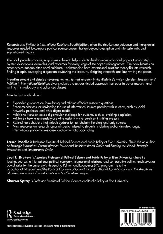 Produktbild: Research and Writing in International Relations