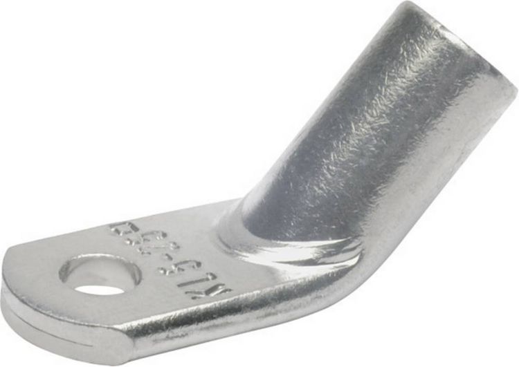 Produktbild: Klauke 46R645 Rohrkabelschuh 45&deg; M6 50mm&sup2; 1St.