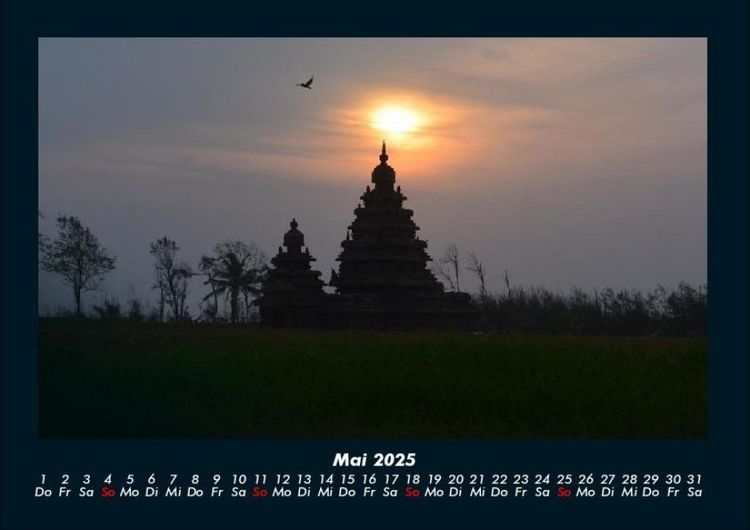 Produktbild: Tempel 2025 Fotokalender DIN A4