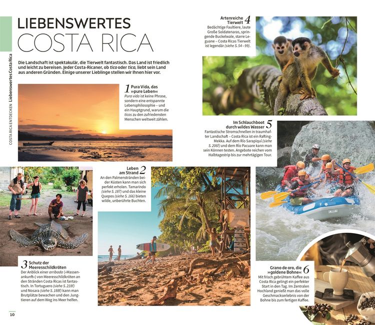 Produktbild: Vis-&agrave;-Vis Reisef&uuml;hrer Costa Rica