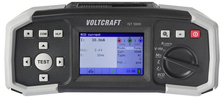Produktbild: VOLTCRAFT IST 1000 Installationstester VDE-Norm 0100