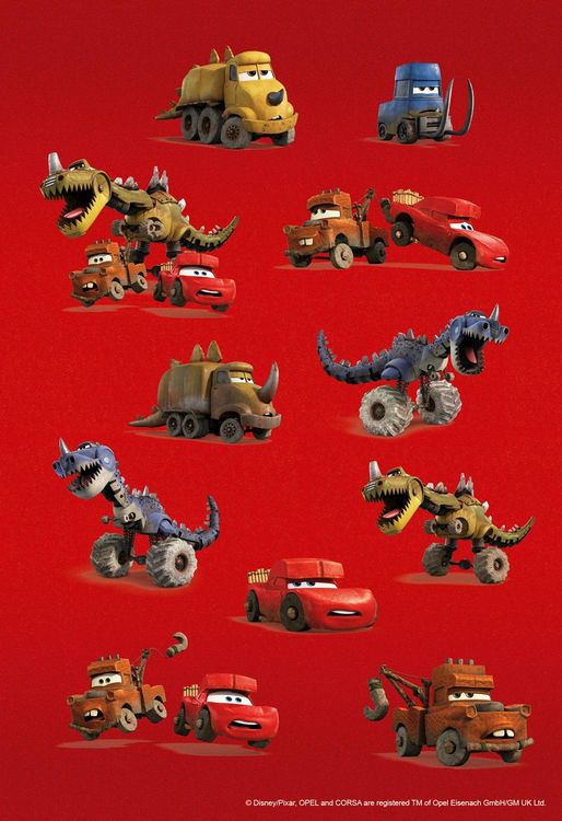 Produktbild: Disney PIXAR Cars On The Road: Superstarker Sticker- und Malspa&szlig;