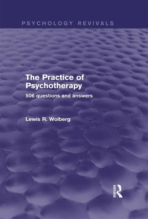 Produktbild: The Practice of Psychotherapy (Psychology Revivals)