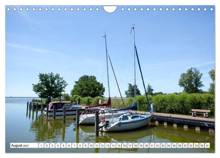 Produktbild: Fischland-Dar&szlig;-Zingst - Momente einer Reise (Wandkalender 2027 DIN A4 quer), CALVENDO Monatskalender