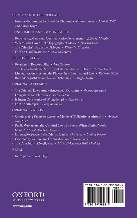 Produktbild: CRIME PUNISHMENT & RESPONSIBILITY C