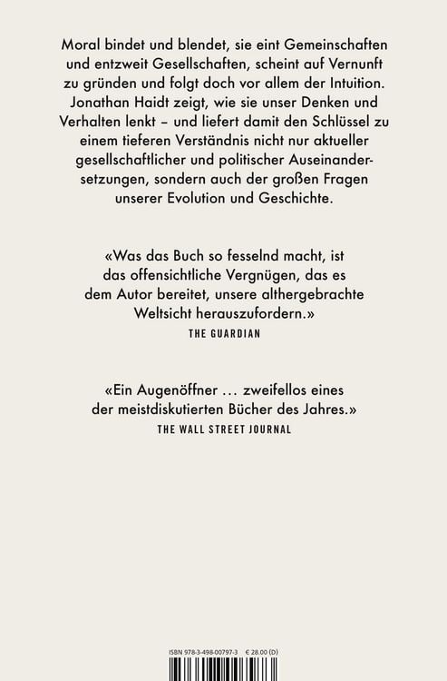 Produktbild: Die Macht der Moral