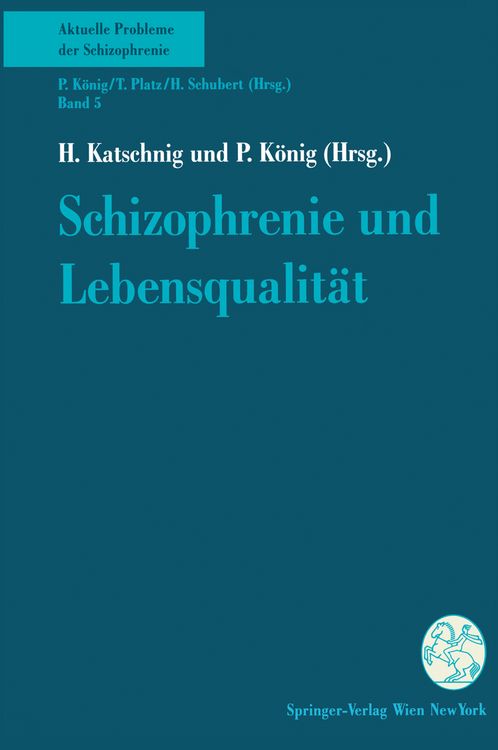 Produktbild: Schizophrenie und Lebensqualit&auml;t