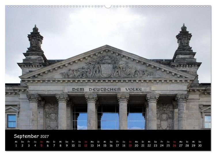 Produktbild: Berlin (hochwertiger Premium Wandkalender 2027 DIN A2 quer), Kunstdruck in Hochglanz