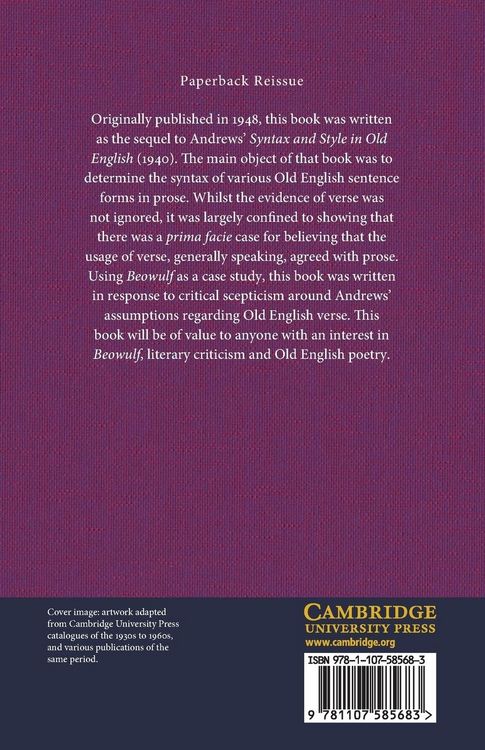 Produktbild: Postscript on Beowulf