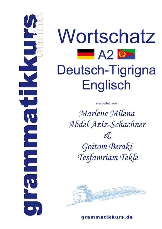 Produktbild: W&ouml;rterbuch A2 Deutsch-Tigrigna-Englisch