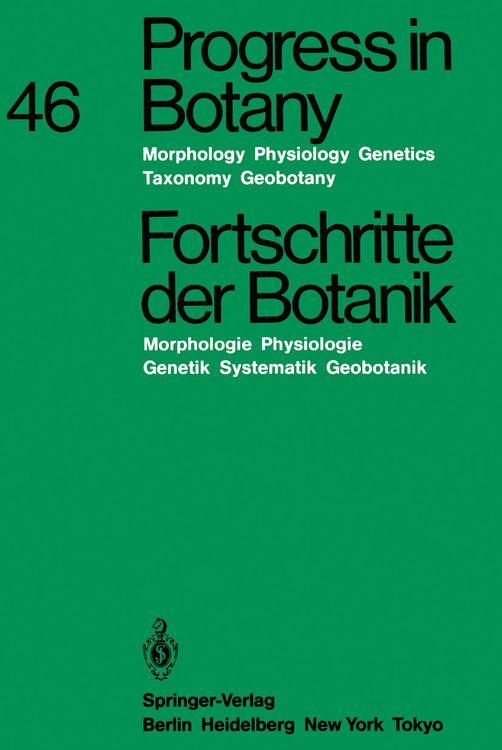 Produktbild: Progress in Botany / Fortschritte der Botanik