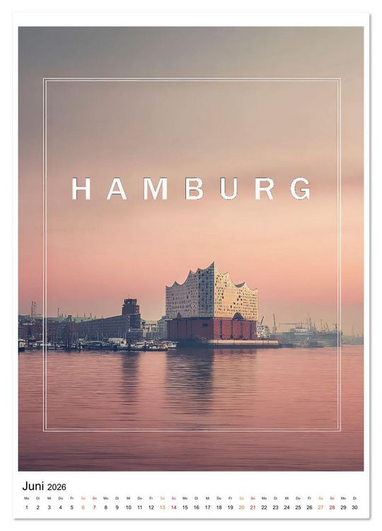 Produktbild: Stadtblicke - zeitlose Momente (Wandkalender 2026 DIN A4 hoch), CALVENDO Monatskalender