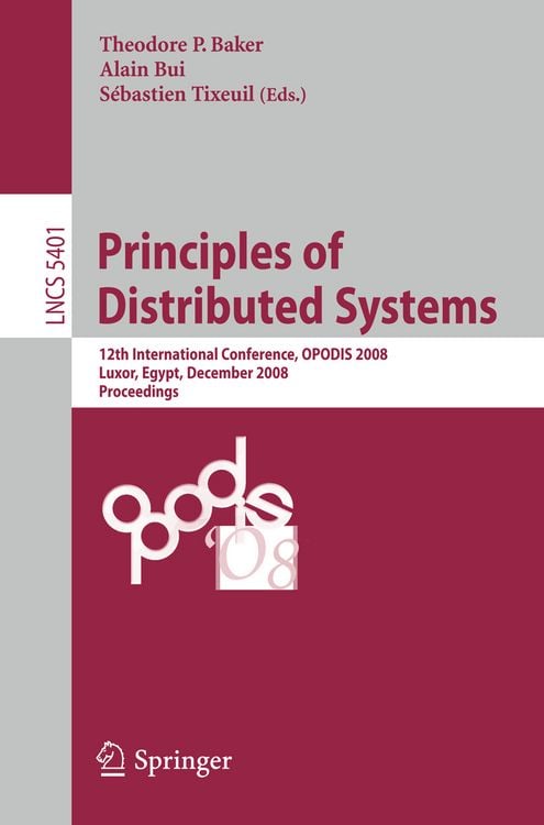 Produktbild: Principles of Distributed Systems