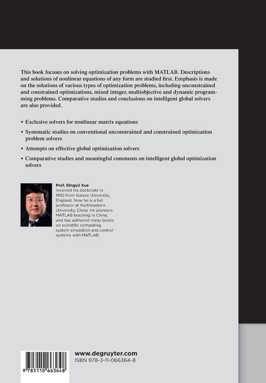 Produktbild: Solving Optimization Problems with MATLAB&reg;