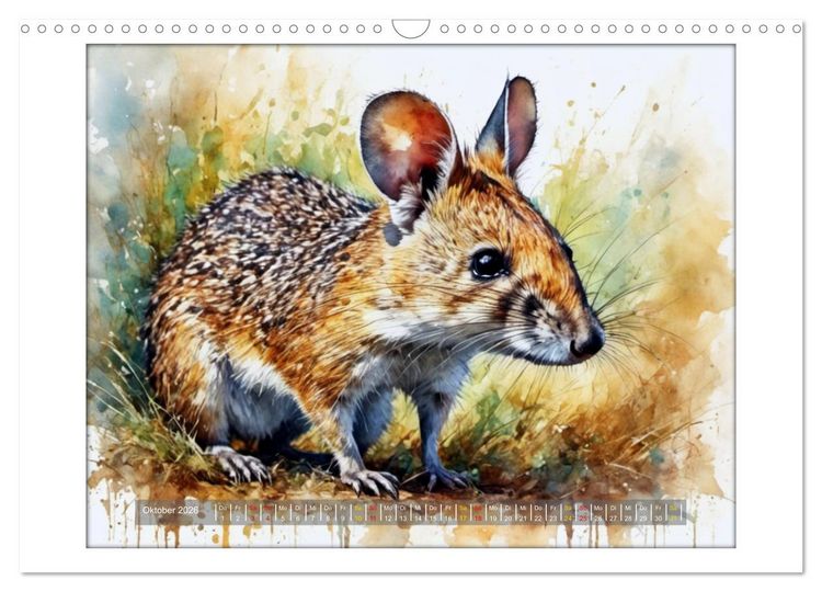 Produktbild: Liebenswerte Beuteltiere (Wandkalender 2026 DIN A3 quer), CALVENDO Monatskalender