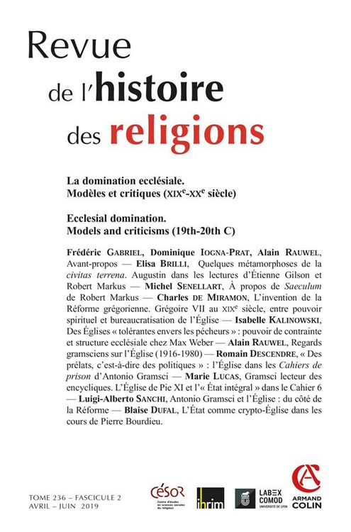 Produktbild: Revue de l histoire des religions