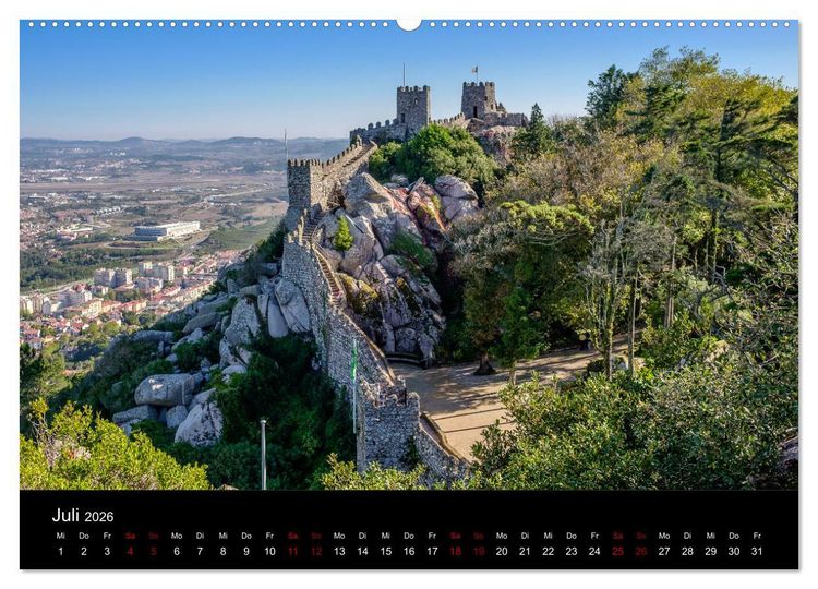 Produktbild: Portugisische Landschaften (hochwertiger Premium Wandkalender 2026 DIN A2 quer), Kunstdruck in Hochglanz