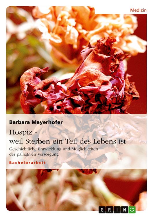 Produktbild: Hospiz - weil Sterben ein Teil des Lebens ist