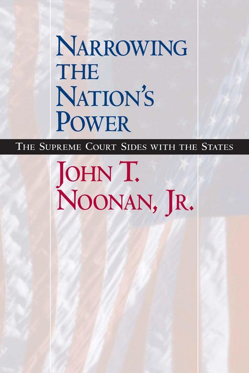 Produktbild: Narrowing the Nation's Power