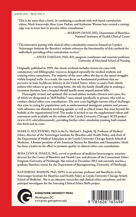Produktbild: An Ethics Casebook for Hospitals
