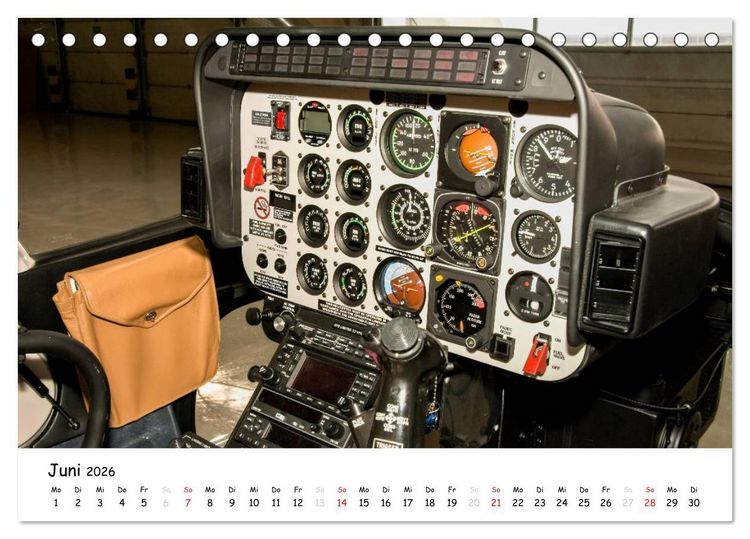 Produktbild: Flight deck - das beste B&uuml;ro (Tischkalender 2026 DIN A5 quer), CALVENDO Monatskalender