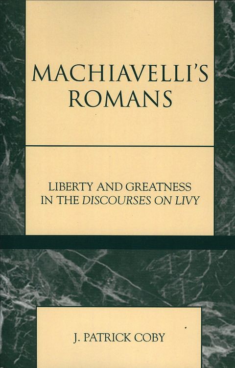 Produktbild: Machiavelli's Romans