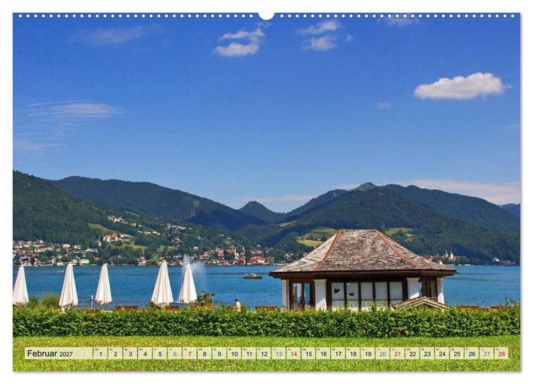 Produktbild: Kurort Bad Wiessee (Wandkalender 2027 DIN A2 quer), CALVENDO Monatskalender