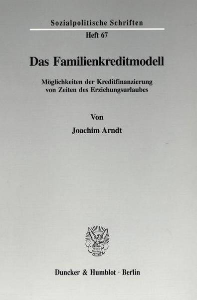 Produktbild: Das Familienkreditmodell.