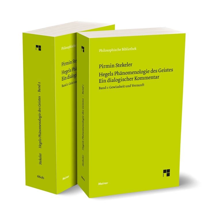 Produktbild: Hegels Ph&auml;nomenologie des Geistes. Ein dialogischer Kommentar (Band 1 und 2)