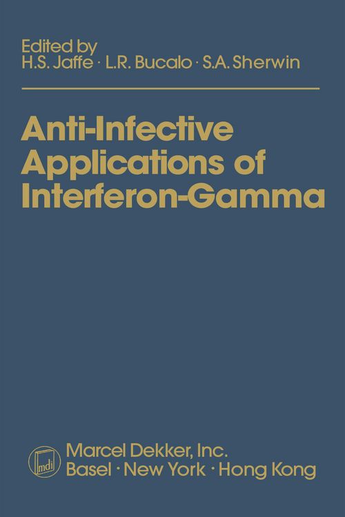 Produktbild: Anti-Infective Applications of Interferon-Gamma