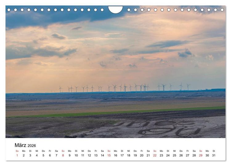 Produktbild: Bergbaulandschaften (Wandkalender 2026 DIN A4 quer), CALVENDO Monatskalender